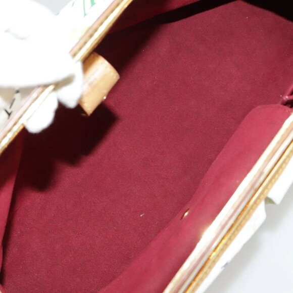 LOUIS VUITTON Monogram Multicolor Judy GM Shoulder Bag White M40253 Auth 98245AV - Picture 12 of 16